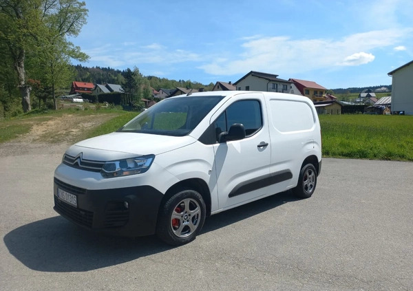 Citroen Berlingo cena 39900 przebieg: 172000, rok produkcji 2019 z Stargard małe 121